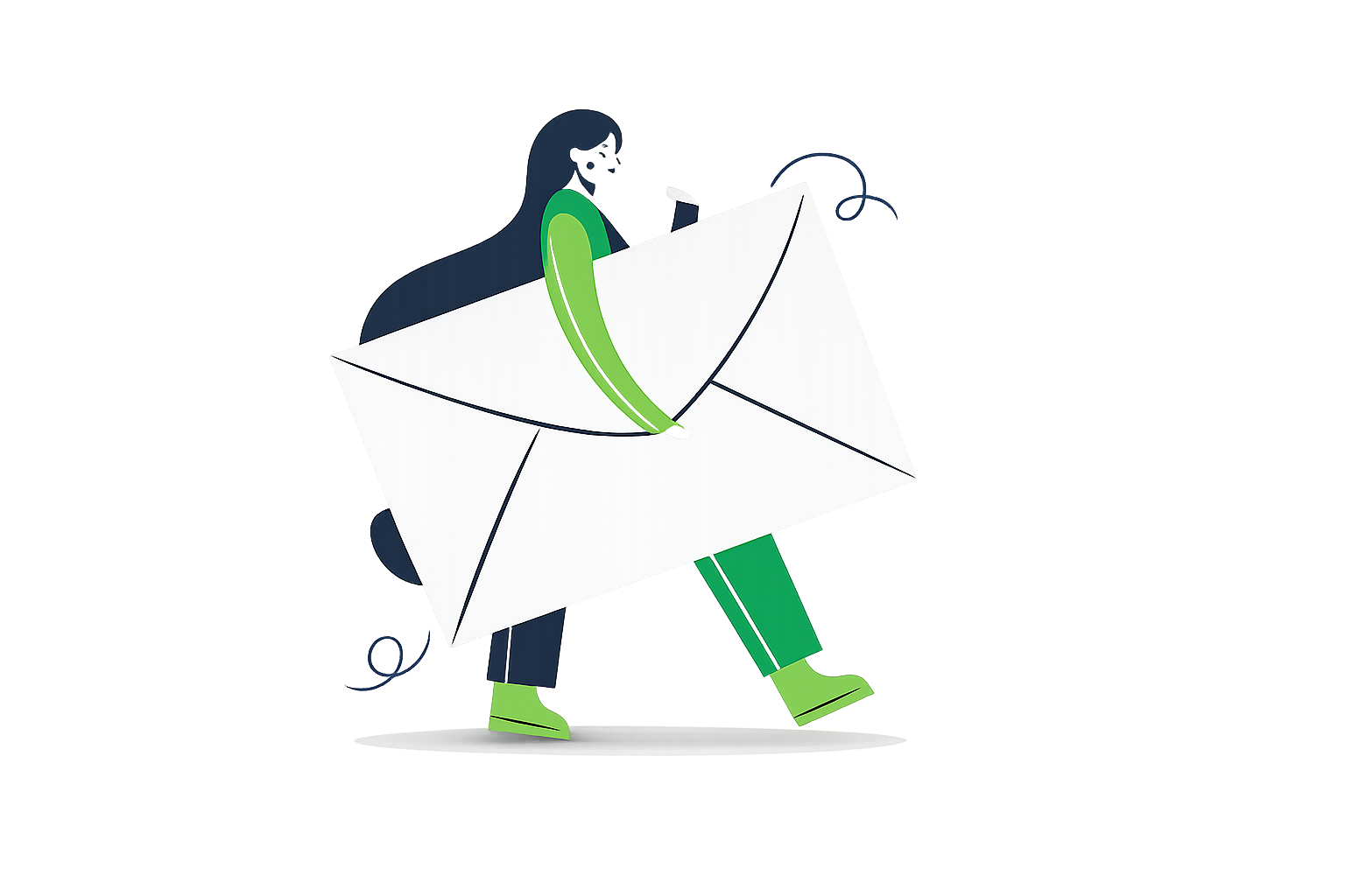 Ilustração de contato